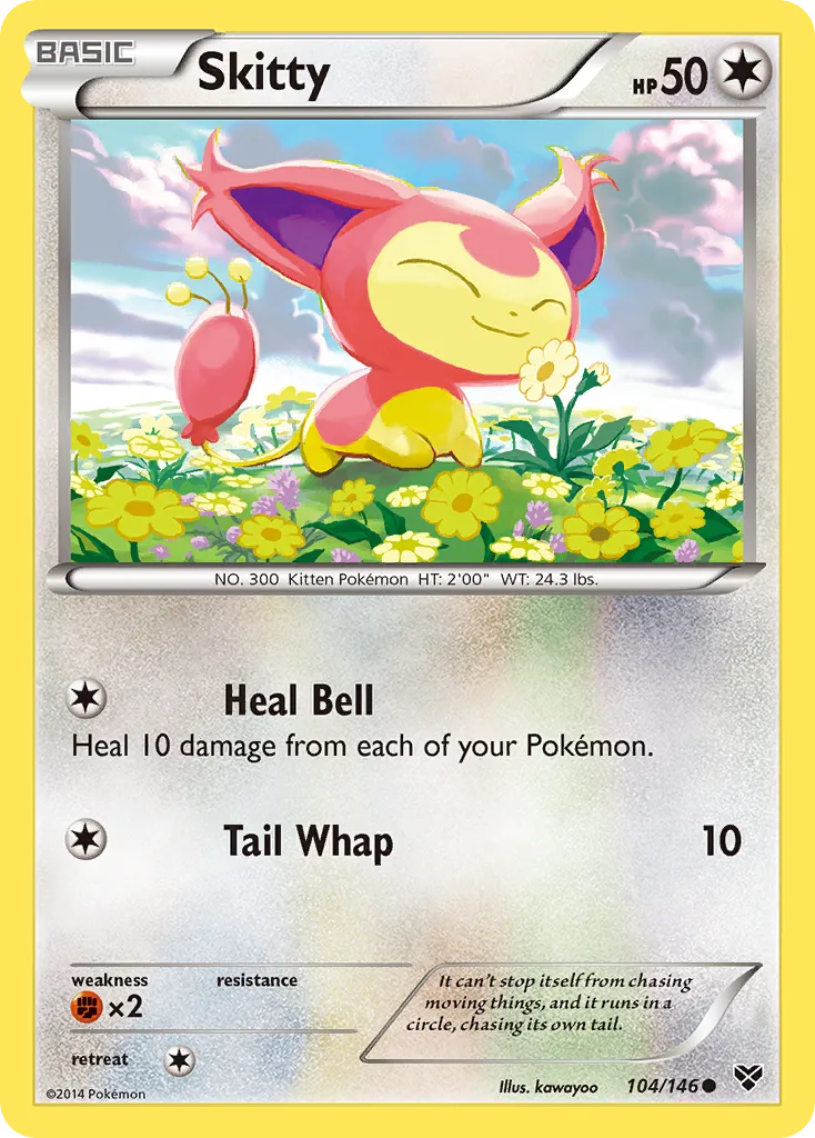 Skitty — XY Base Set — Pokemon