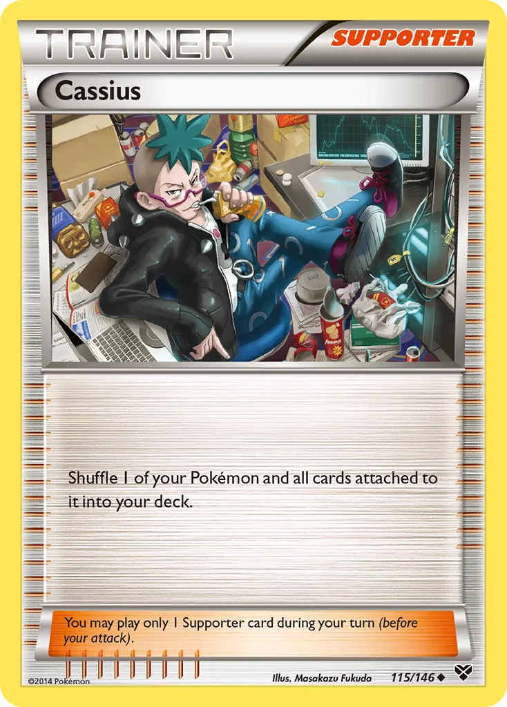 Cassius — XY Base Set — Pokémon