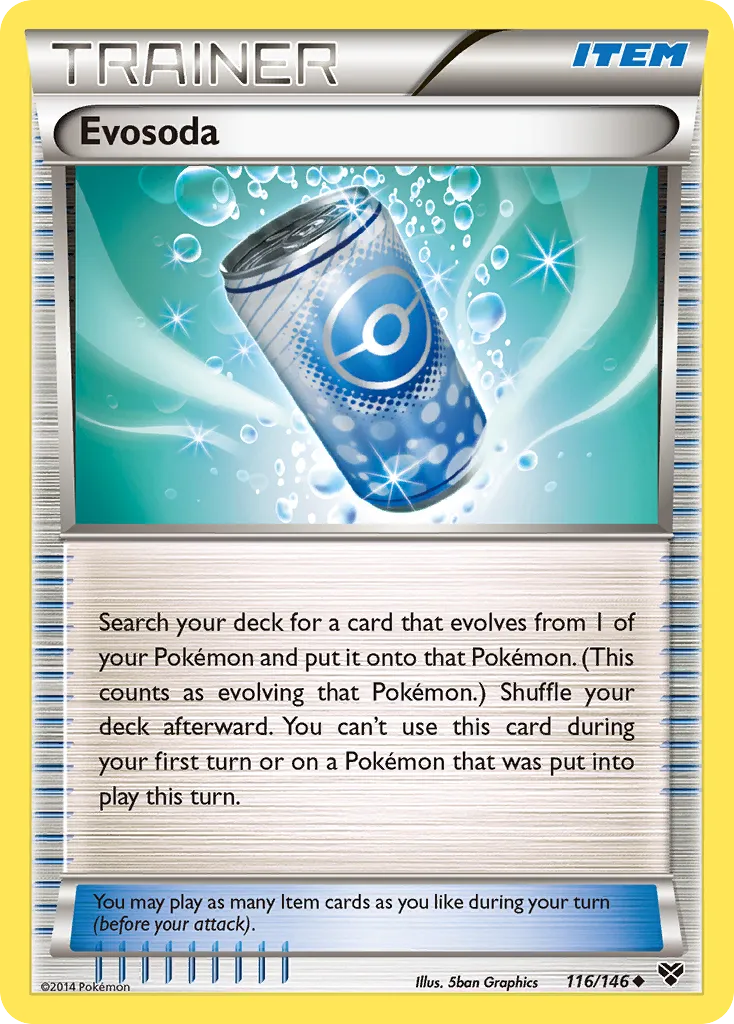 Evosoda — XY Base Set — Pokémon
