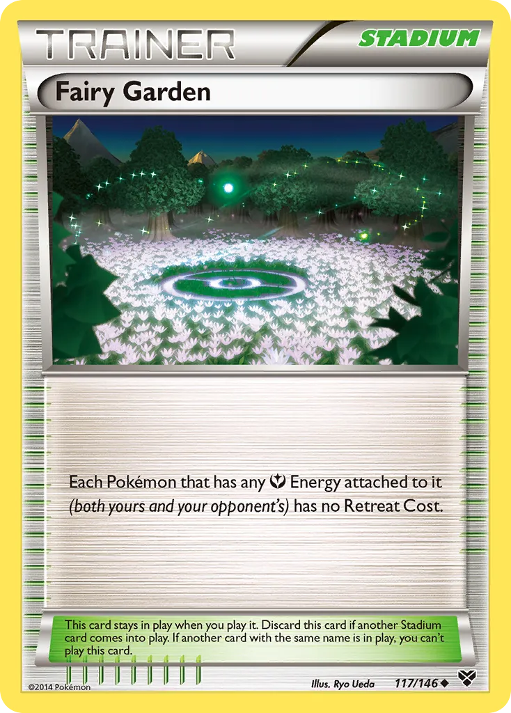 Jardin des Fées — XY Base Set — Pokémon