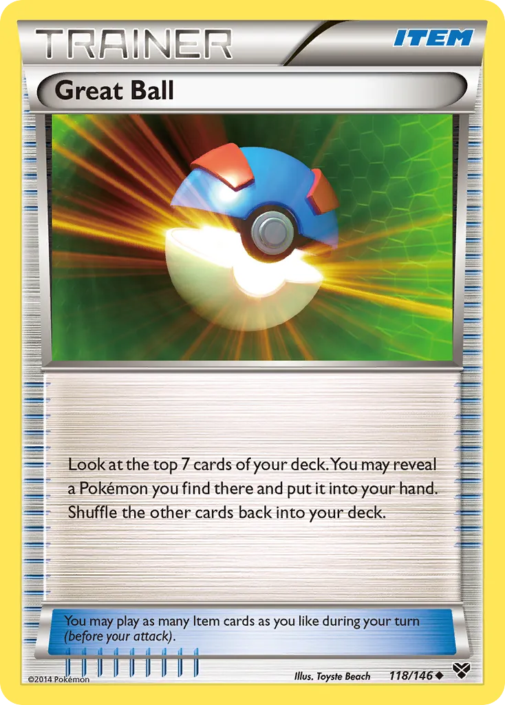 Great Ball — XY Base Set — Pokémon