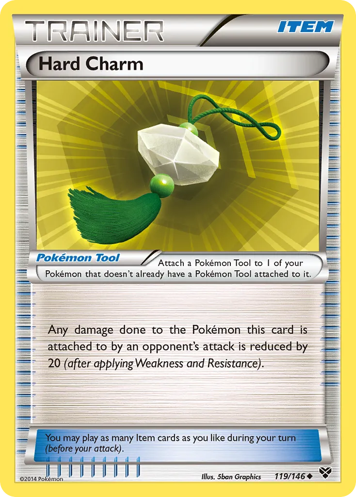 Hard Charm — XY Base Set — Pokémon