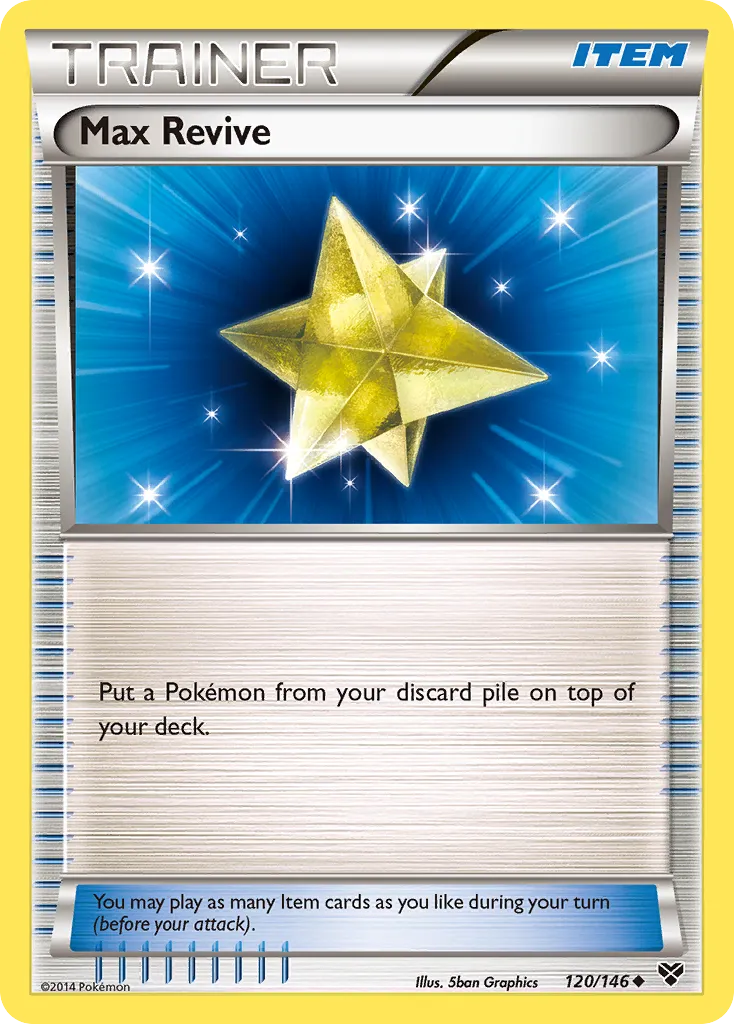 Max Revive — XY Base Set — Pokémon