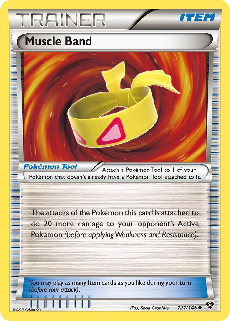 Muscle Band — XY Base Set — Pokémon