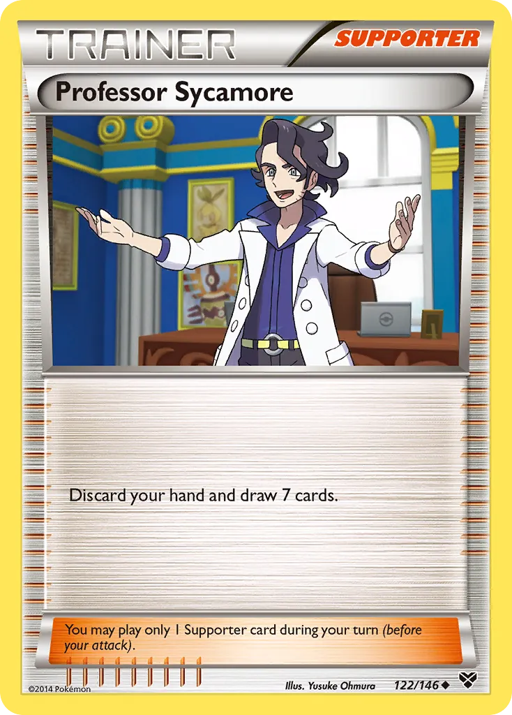 Professeur Platane — XY Base Set — Pokémon