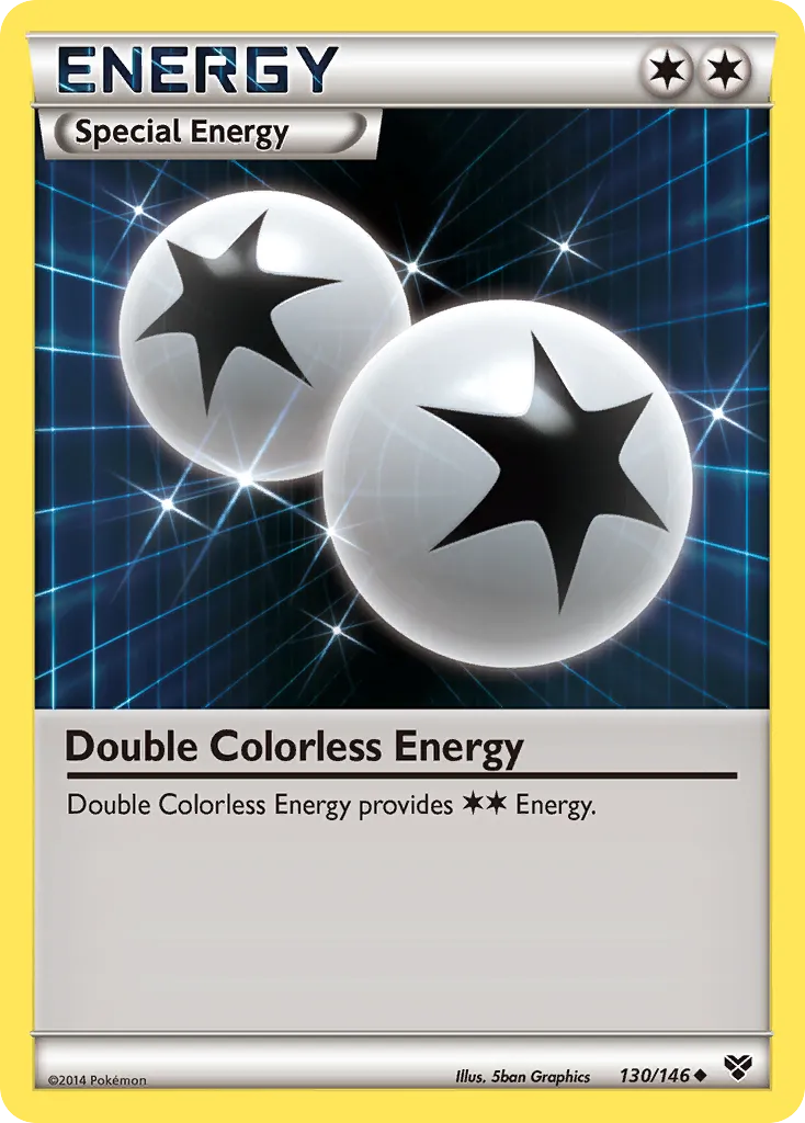 Double Énergie Incolore — XY Base Set — Pokemon