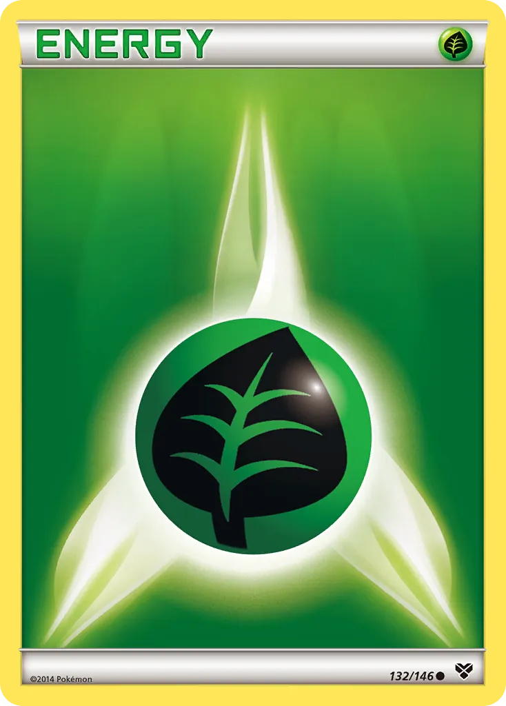 Énergie Plante — XY Base Set — Pokemon