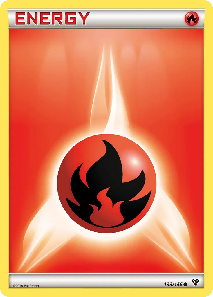 Énergie Feu — XY Base Set — Pokemon