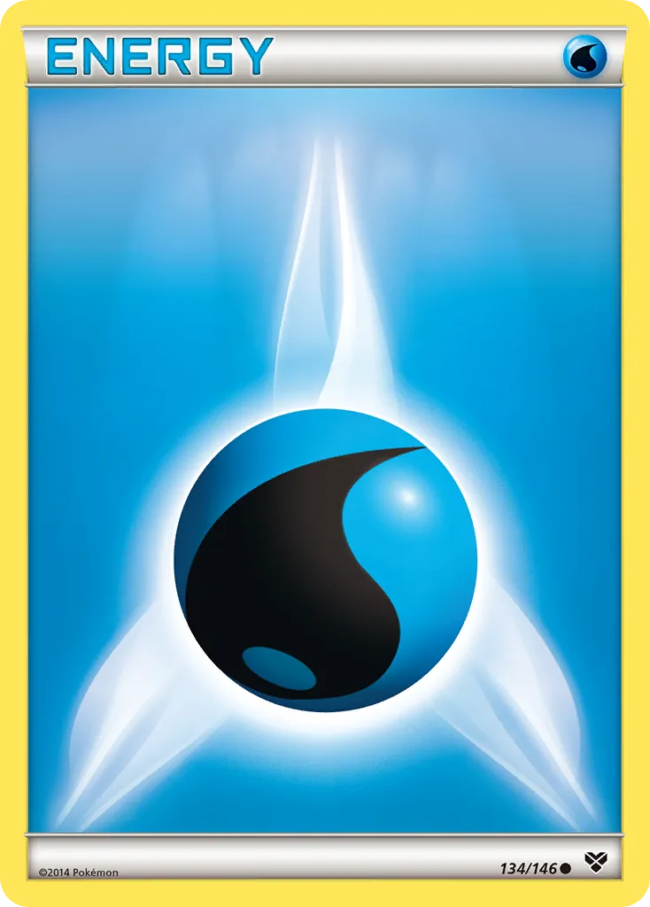 Énergie Eau — XY Base Set — Pokemon
