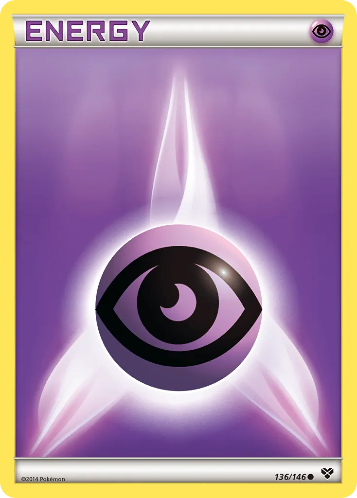 Énergie Psy — XY Base Set — Pokemon