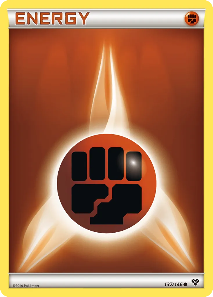 Fighting Energy — XY Base Set — Pokemon