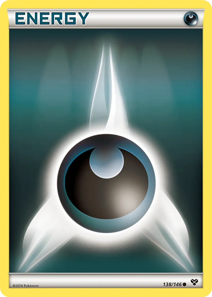 Énergie Obscurité — XY Base Set — Pokemon