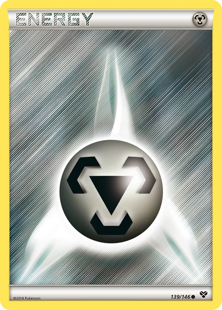 Énergie Métal — XY Base Set — Pokemon