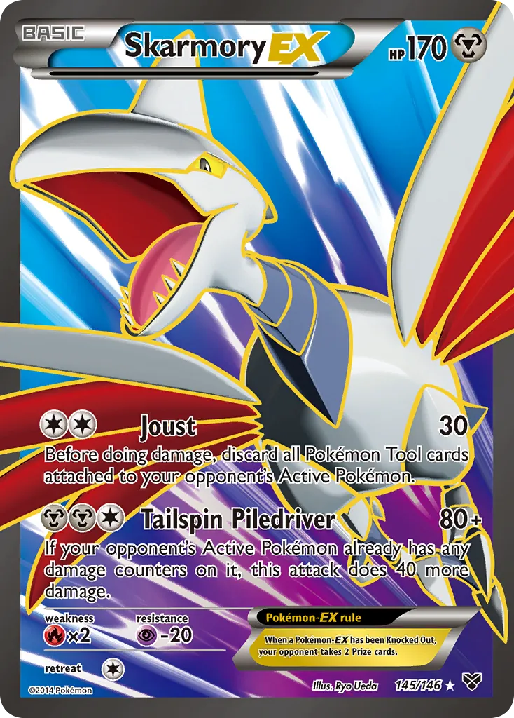 Skarmory EX — XY Base Set — Pokemon