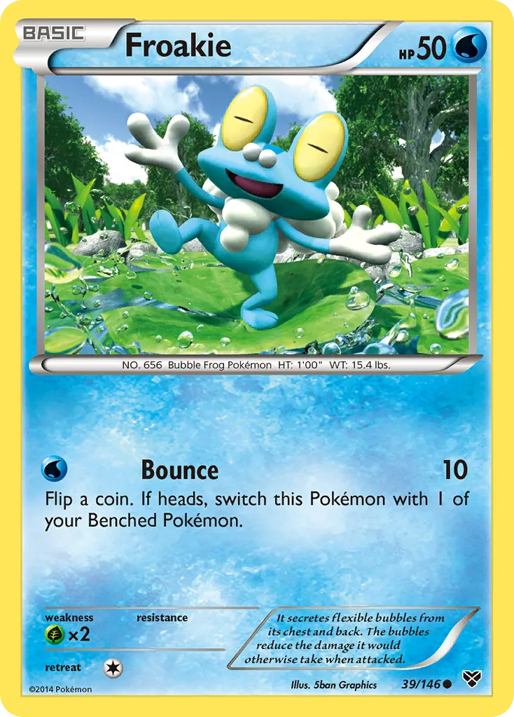 Froakie — XY Base Set — Pokemon