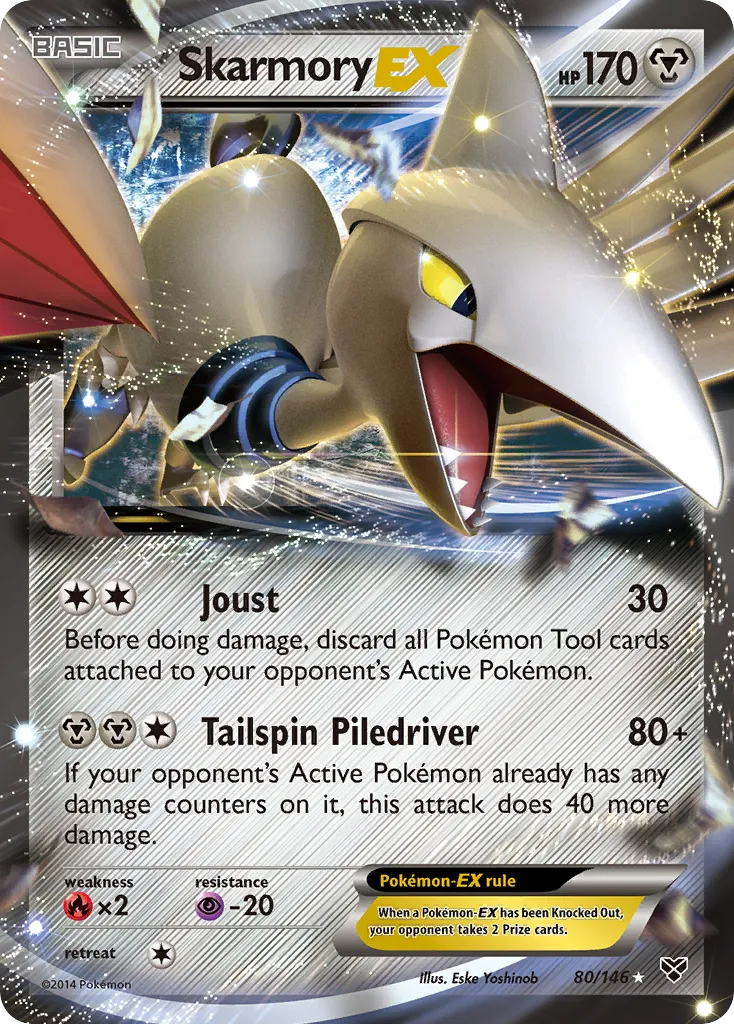 Skarmory EX — XY Base Set — Pokemon