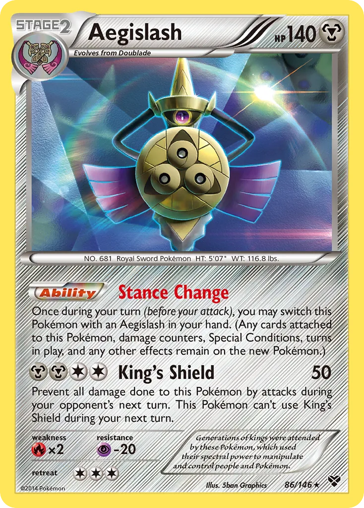 Exagide — XY Base Set — Pokemon