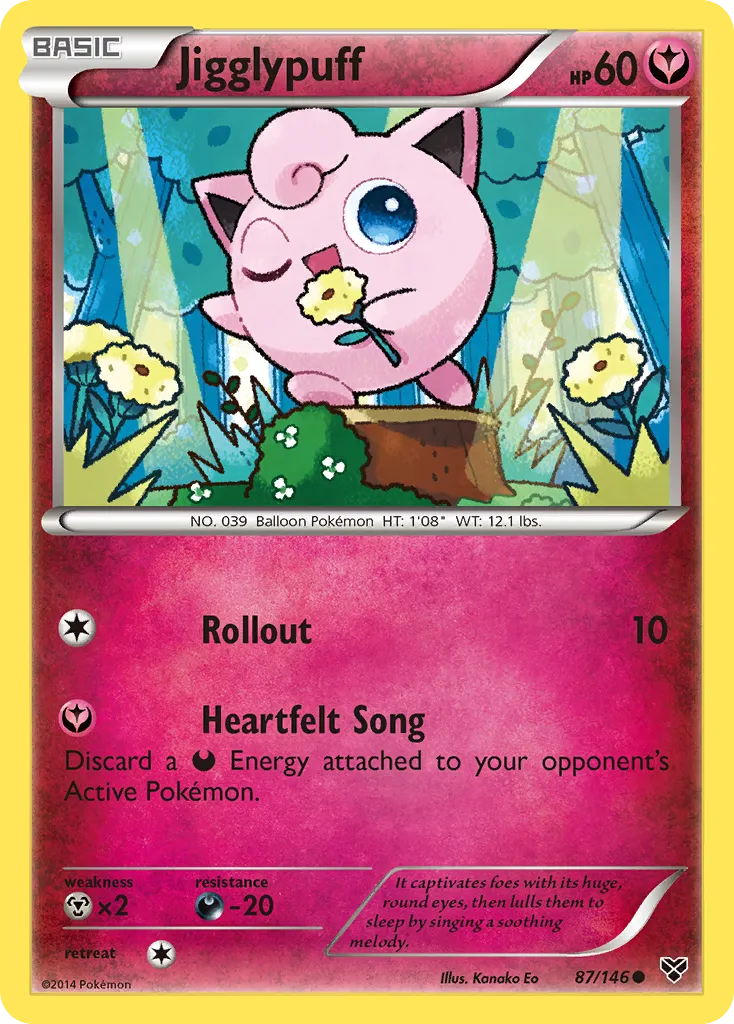 Jigglypuff — XY Base Set — Pokémon