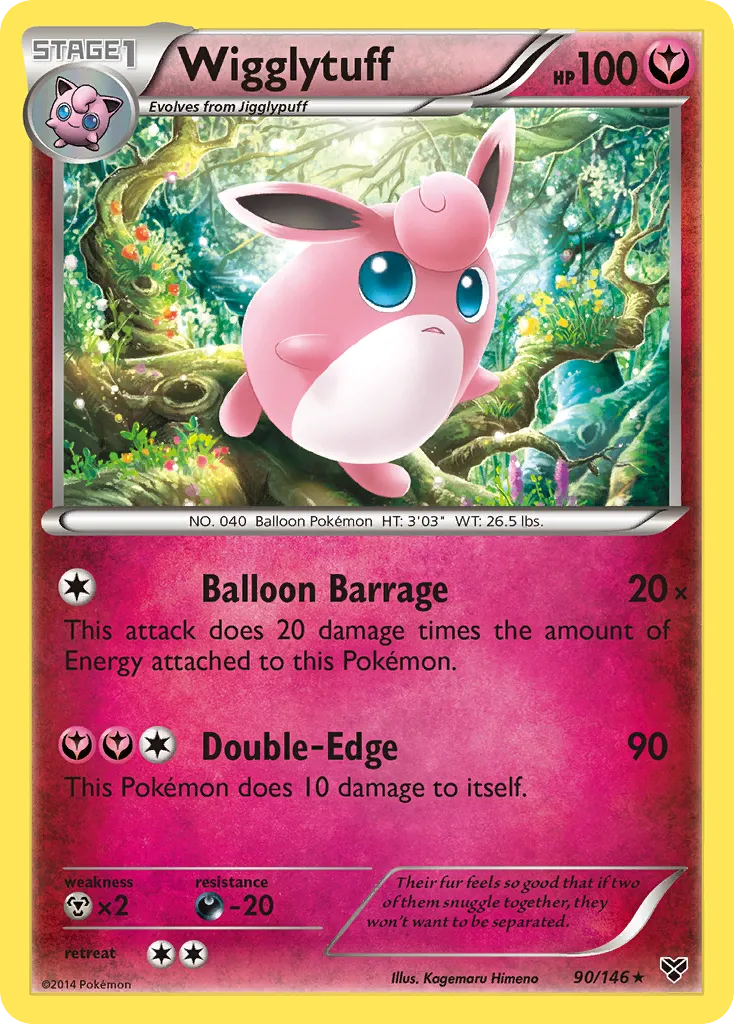 Wigglytuff from XY Base Set - Pokemon