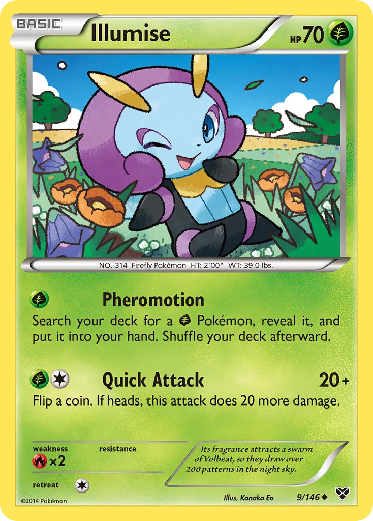 Illumise — XY Base Set — Pokémon