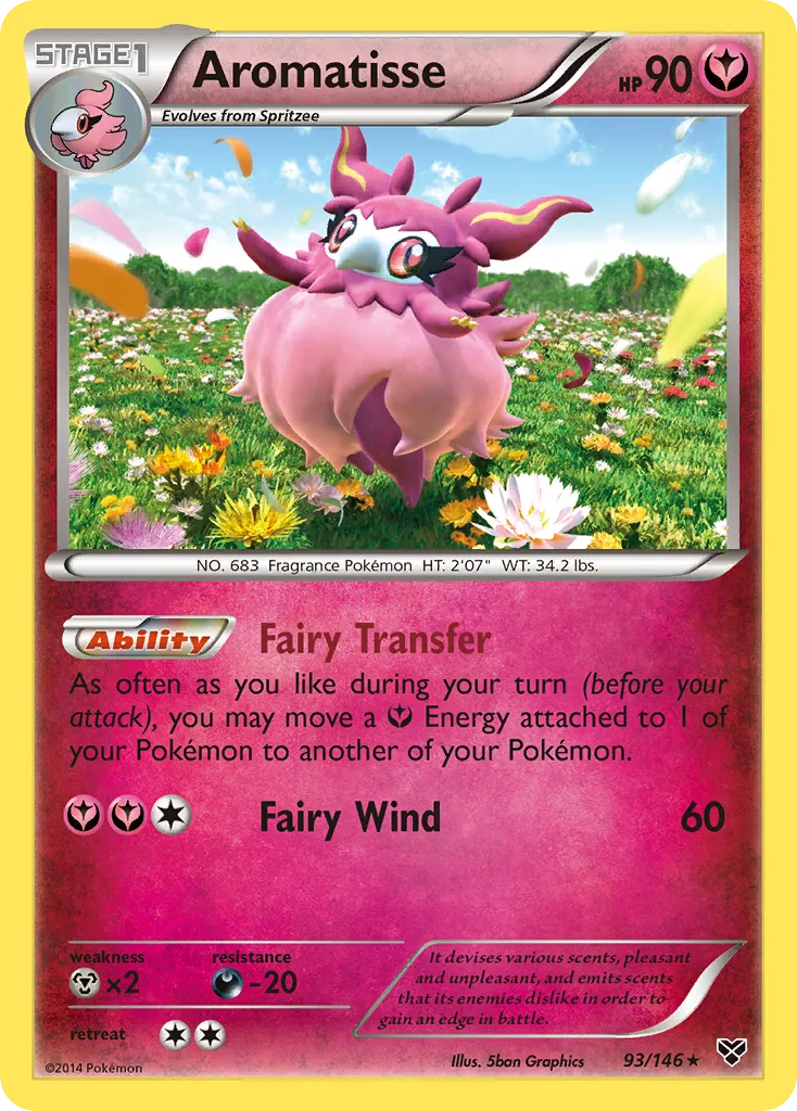 Aromatisse — XY Base Set — Pokemon