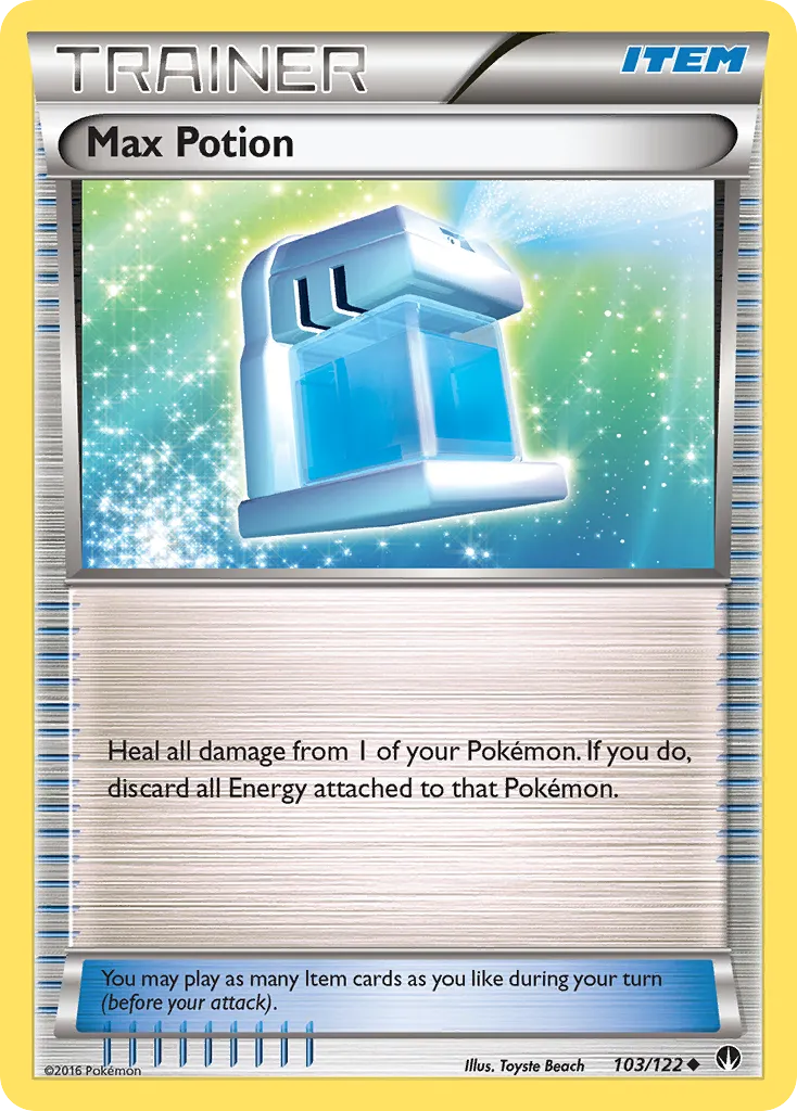 Max Potion — XY - BREAKpoint — Pokémon