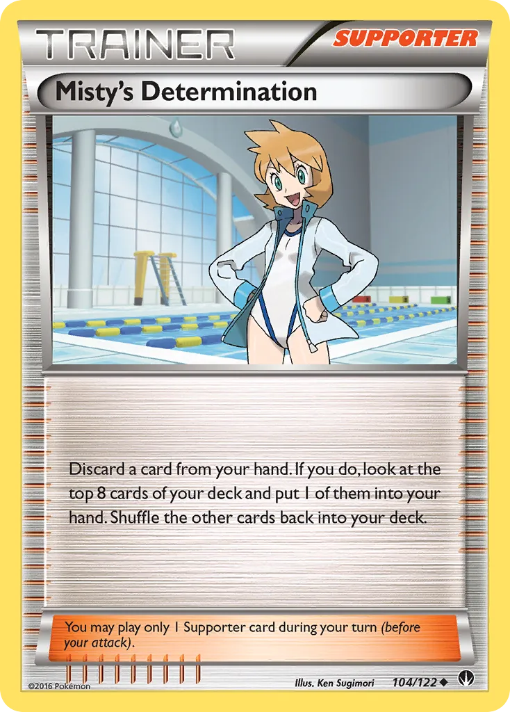 Misty's Determination — XY - BREAKpoint — Pokemon