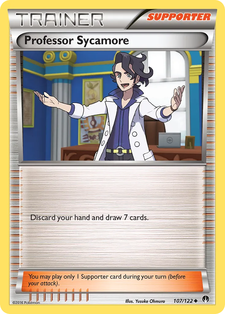 Professor Sycamore — XY - BREAKpoint — Pokemon