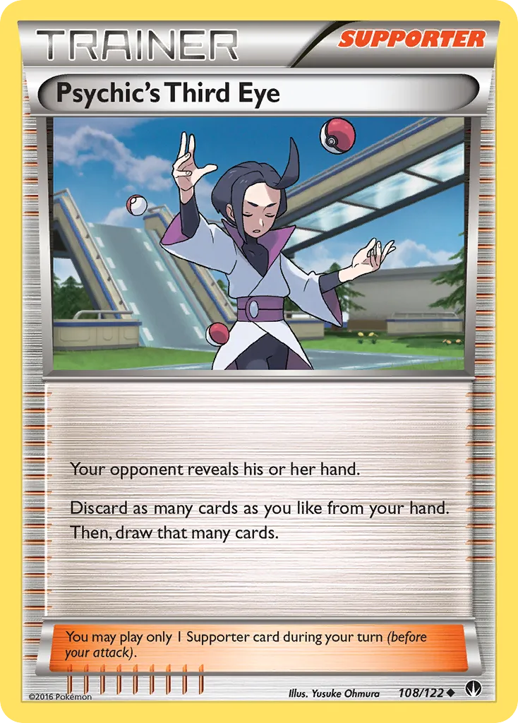 Psychic's Third Eye — XY - BREAKpoint — Pokémon