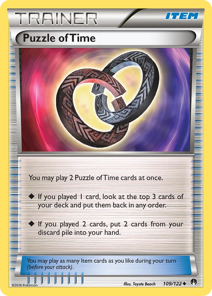 Puzzle of Time — XY - BREAKpoint — Pokemon