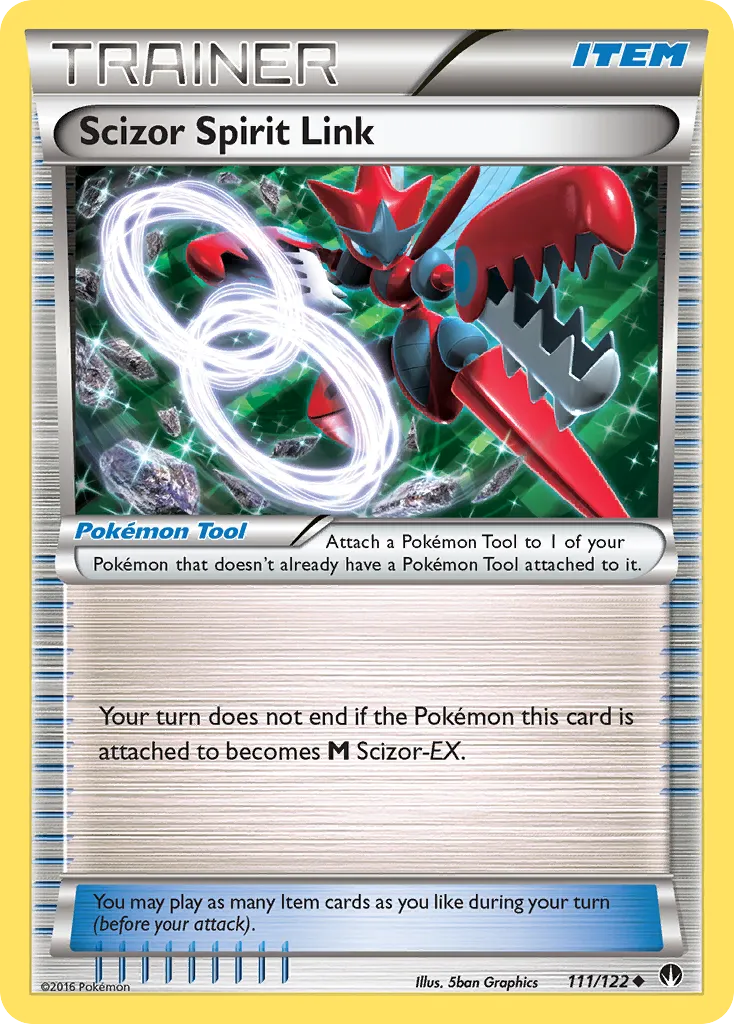 Scizor Spirit Link — XY - BREAKpoint — Pokemon