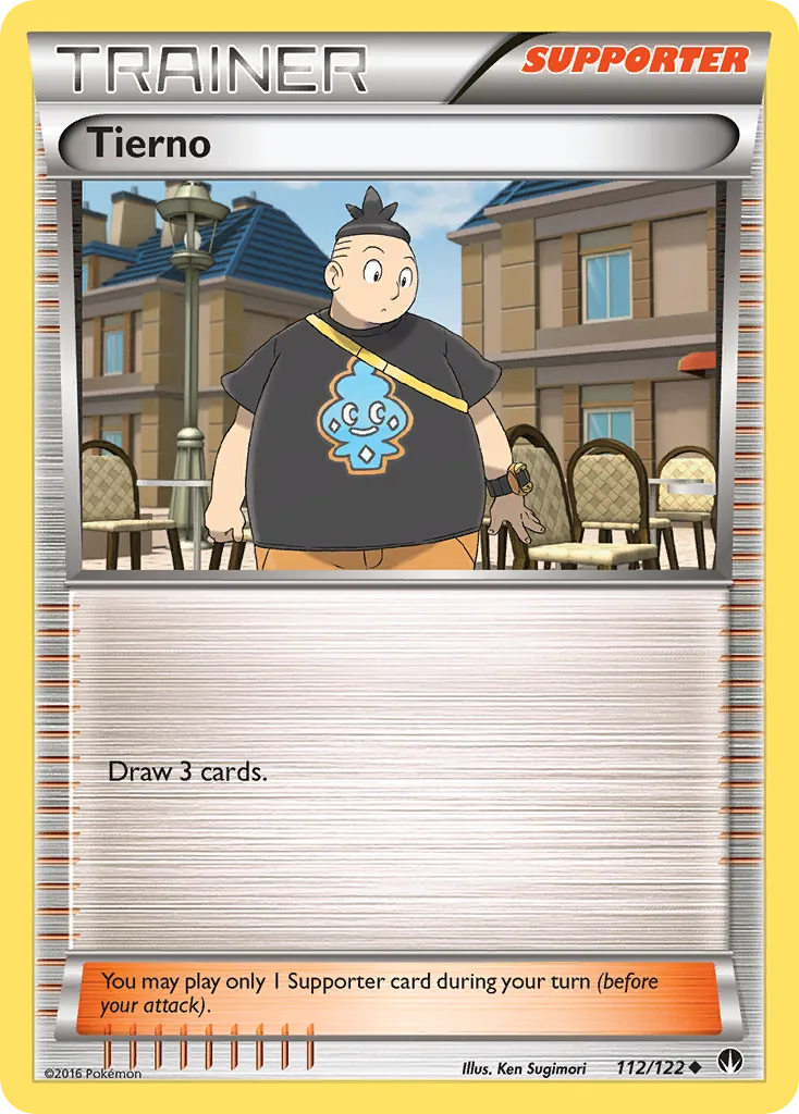 Tierno — XY - BREAKpoint — Pokémon