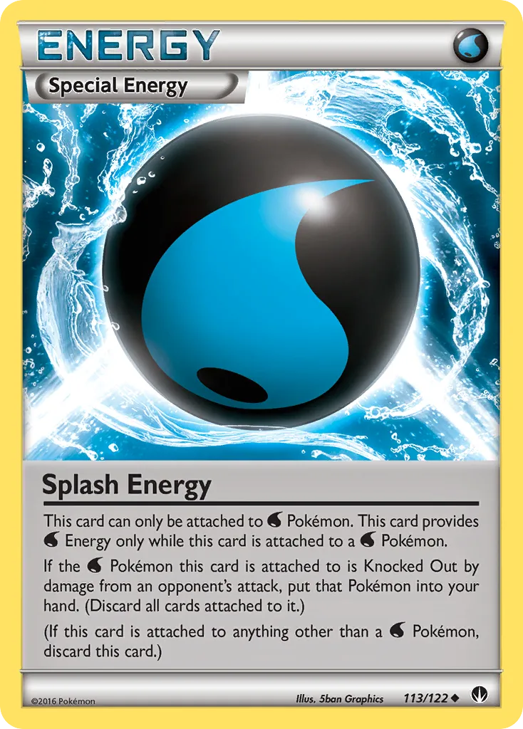 Splash Energy — XY - BREAKpoint — Pokémon