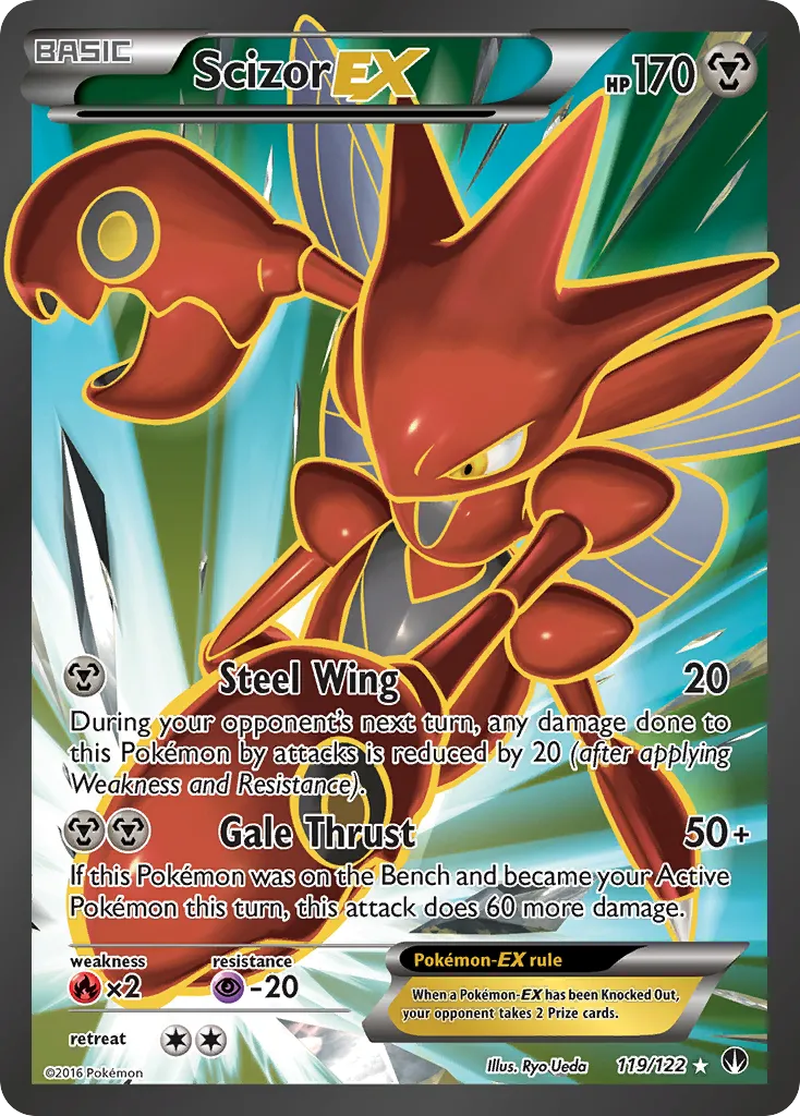 Scizor EX — XY - BREAKpoint — Pokemon