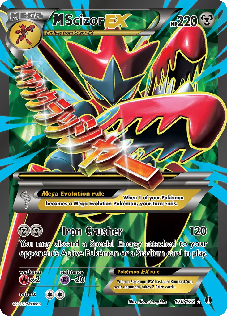 M Scizor EX — XY - BREAKpoint — Pokémon