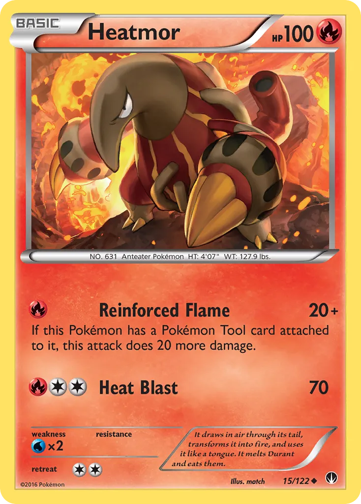 Heatmor — XY - BREAKpoint — Pokemon