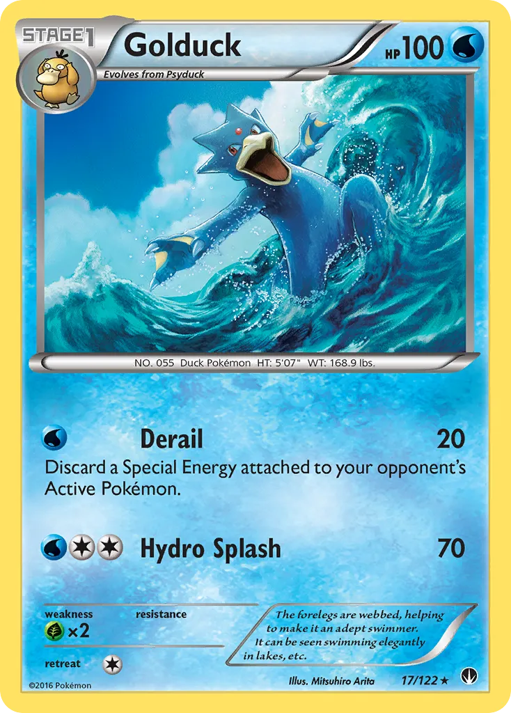 Golduck — XY - BREAKpoint — Pokemon