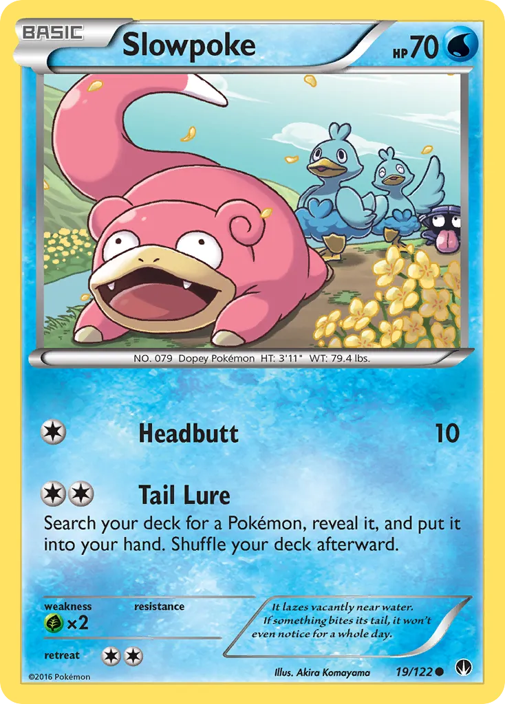 Slowpoke — XY - BREAKpoint — Pokemon