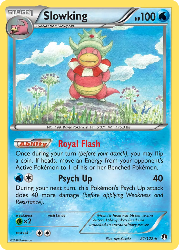 Slowking — XY - BREAKpoint — Pokemon
