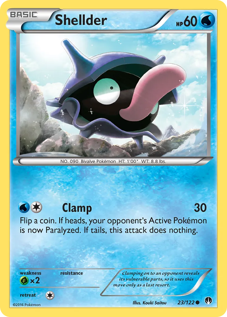 Shellder — XY - BREAKpoint — Pokémon