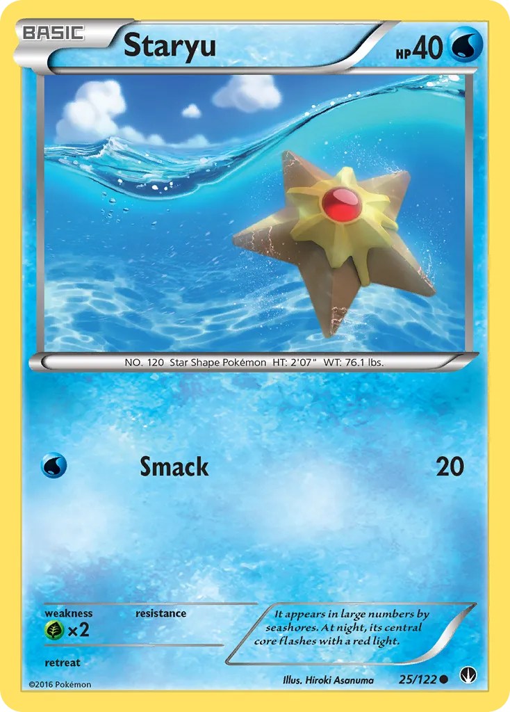 Staryu — XY - BREAKpoint — Pokemon