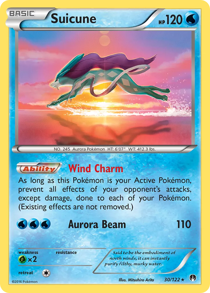 Suicune — XY - BREAKpoint — Pokemon