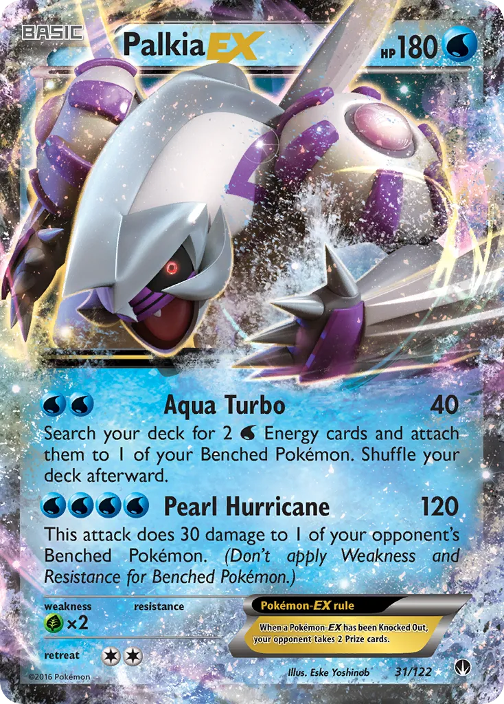 Palkia EX — XY - BREAKpoint — Pokémon