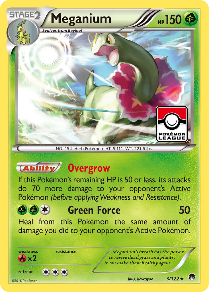 Meganium — XY - BREAKpoint — Pokemon