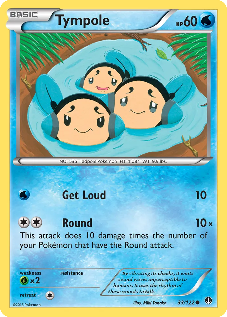 Tympole — XY - BREAKpoint — Pokémon