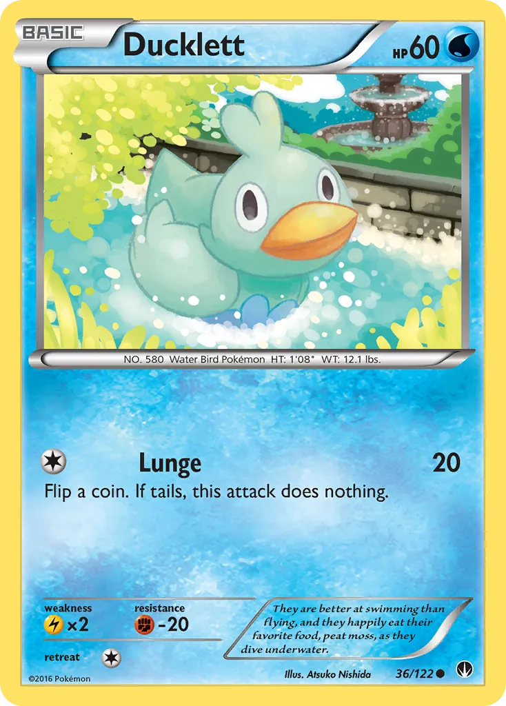 Ducklett — XY - BREAKpoint — Pokemon