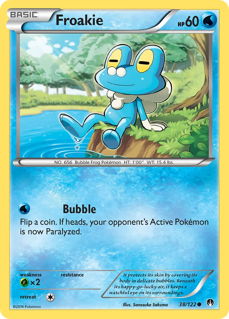 Grenousse — XY - BREAKpoint — Pokémon