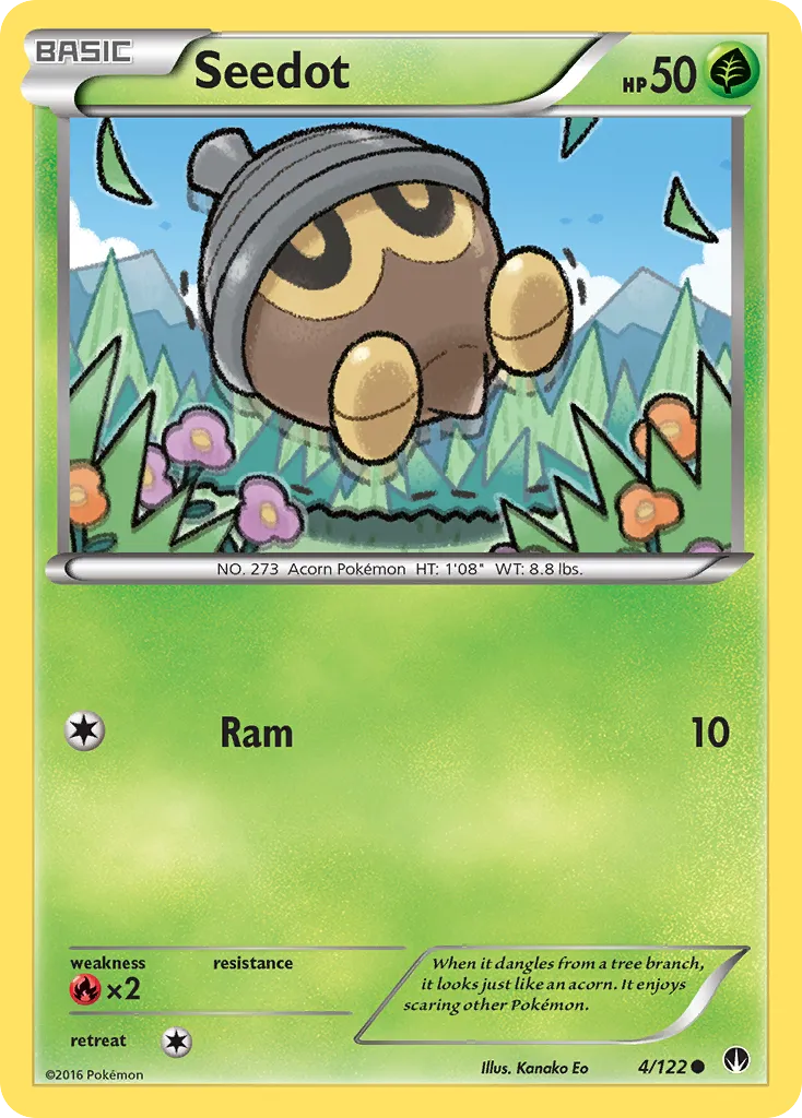Seedot — XY - BREAKpoint — Pokémon
