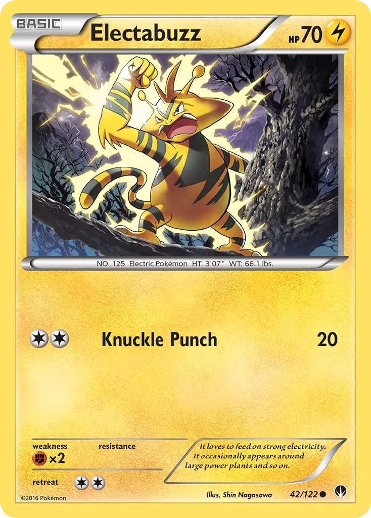 Electabuzz — XY - BREAKpoint — Pokémon