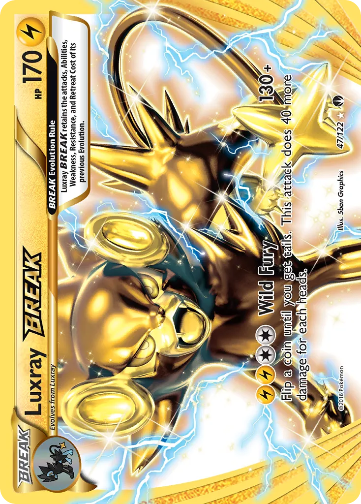 Luxray BREAK — XY - BREAKpoint — Pokemon